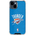 NBA OKC Thunder Distressed iPhone 15 Clear Case